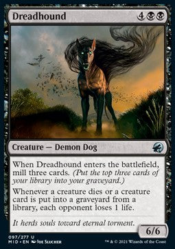 Horrorhund MID-97 Uncommon Near Mint Englisch Foil