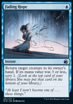 Fading Hope MID-51 Uncommon Excellent Englisch