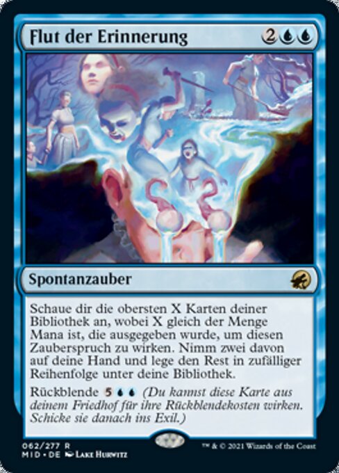 Flut der Erinnerung MID-62 Rare Excellent Deutsch