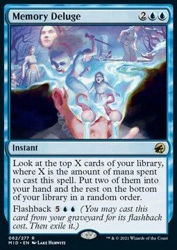 Flut der Erinnerung MID-62 Rare Excellent Englisch Foil