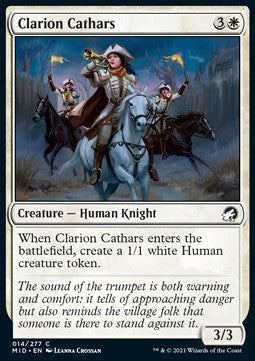 Signalhorn-Katharer MID-14 Common Near Mint Englisch Foil