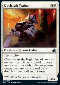 Duelltrainer MID-16 Uncommon Near Mint Deutsch Foil
