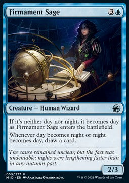 Weise des Firmaments MID-53 Uncommon Near Mint Deutsch Foil
