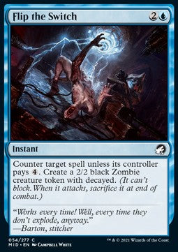 Schalter umlegen MID-54 Common Excellent Deutsch Foil