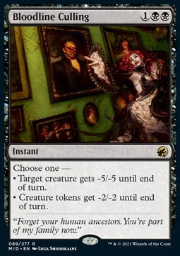 Bloodline Culling MID-89 Rare Excellent Englisch