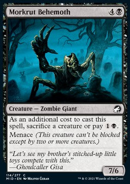 Morkrutsumpf-Behemoth MID-114 Common Near Mint Englisch Foil