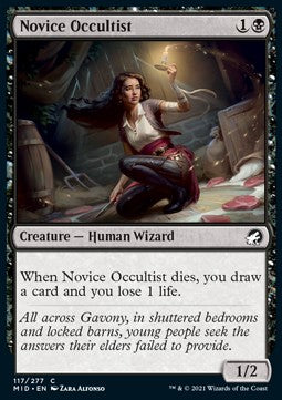 Okkultisten-Novizin MID-117 Common Near Mint Englisch Foil