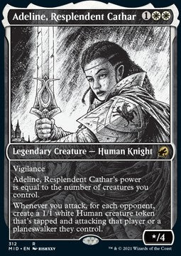 Adeline, Resplendent Cathar XMID-312 Rare Near Mint Englisch Foil