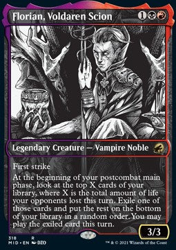 Florian, Voldaren Scion XMID-318 Rare Excellent Englisch