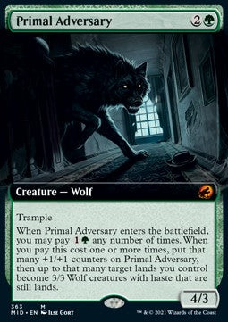 Bestialischer Widersacher XMID-363 Mythic Near Mint Englisch Foil