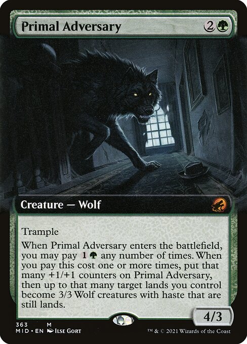 Bestialischer Widersacher XMID-363 Mythic Near Mint Englisch Foil