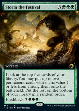 Storm the Festival XMID-364 Rare Near Mint Englisch Foil