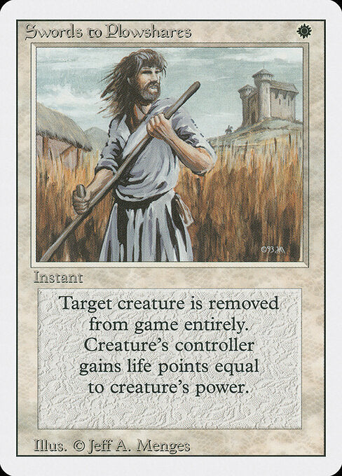 Swords to Plowshares 3ED- Uncommon Good Englisch