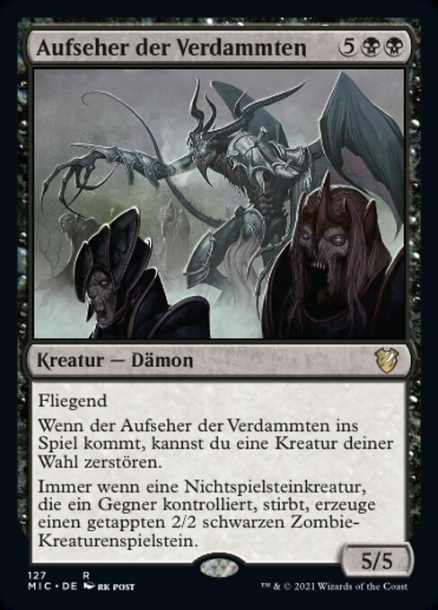Aufseher der Verdammten MIC-127 Rare Near Mint Deutsch