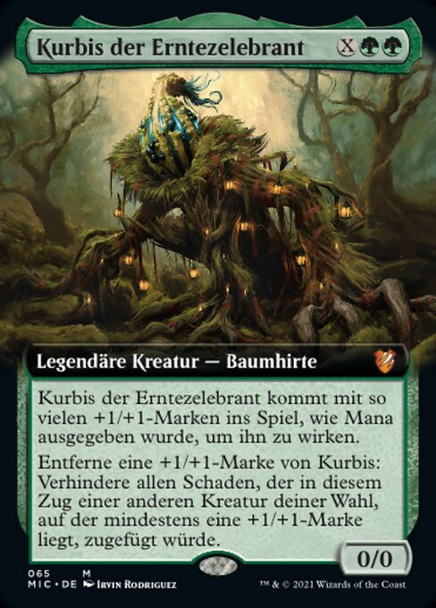 Kurbis der Erntezelebrant (V.1) MIC-27 Rare Near Mint Deutsch