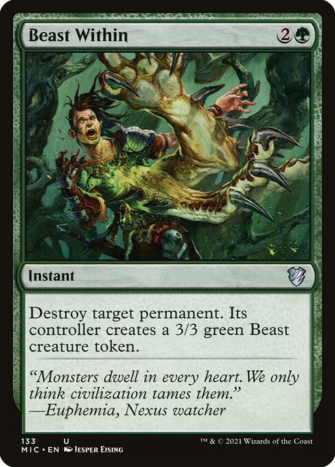 Beast Within MIC-133 Uncommon Near Mint Englisch