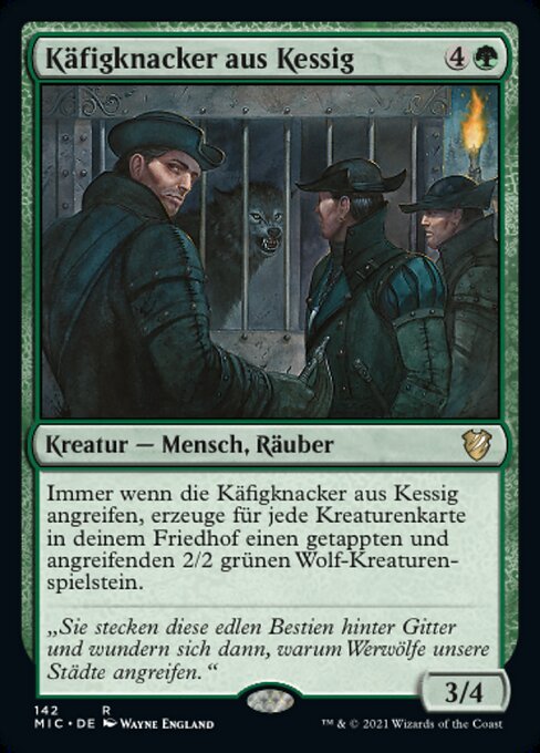 Käfigknacker aus Kessig MIC-142 Rare Near Mint Deutsch