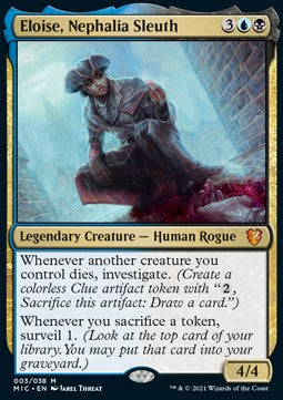 Eloise, Ermittlerin aus Nefalen (V.1) MIC-3 Mythic Excellent Deutsch Foil