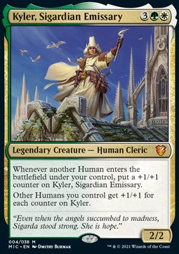 Kyler, sigardischer Gesandter (V.1) MIC-4 Mythic Near Mint Deutsch