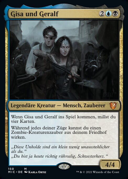 Gisa und Geralf MIC-150 Mythic Excellent Deutsch