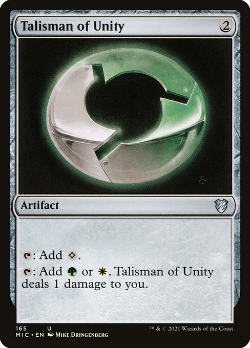 Talisman der Einigkeit MIC-165 Uncommon Excellent Englisch