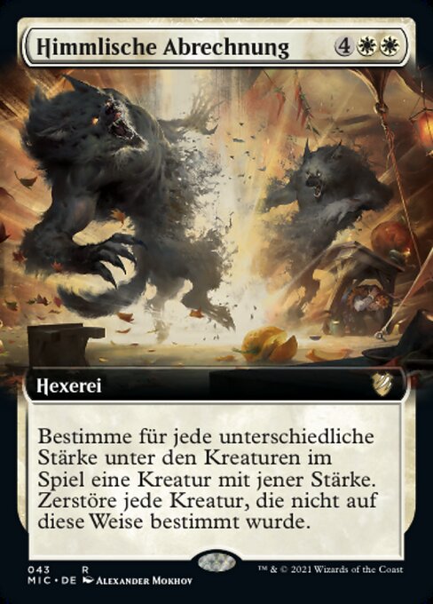 Himmlische Abrechnung (V.2) MIC-43 Rare Excellent Deutsch