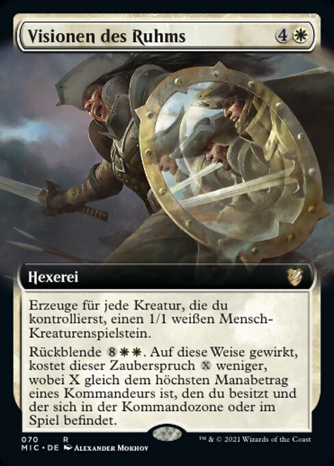 Visionen des Ruhms (V.2) MIC-70 Rare Excellent Deutsch