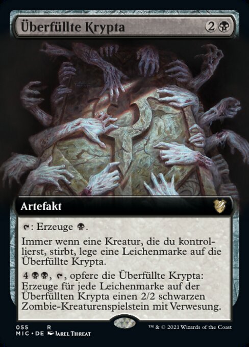 Überfüllte Krypta (V.2) MIC-55 Rare Excellent Deutsch