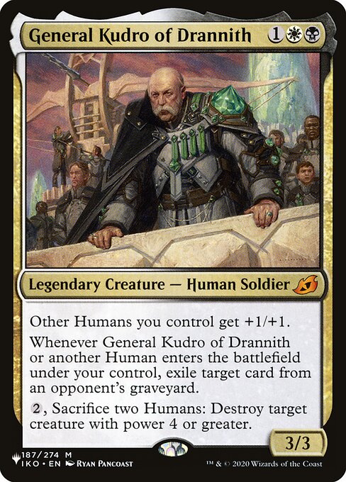 General Kudro of Drannith ZNL-187 Mythic Near Mint Englisch