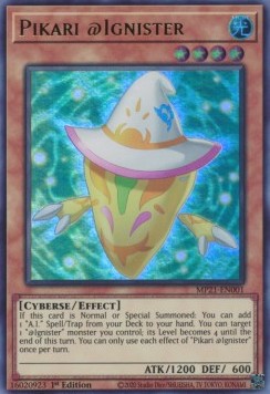 Pikari @Ignister MP21-EN001 Ultra Rare Near Mint Englisch 1. Auflage