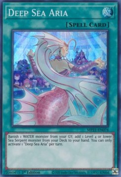 Tiefseearie MP21-076 Super Rare Near Mint Deutsch 1. Auflage