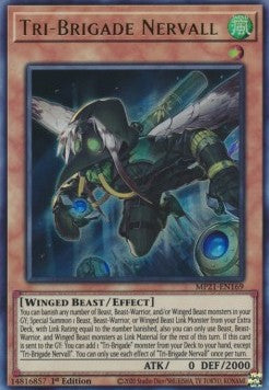 Tri-Brigade Nervall MP21-EN169 Ultra Rare Near Mint Englisch 1. Auflage
