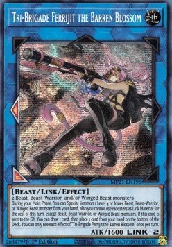 Sta-Brigade Ferrijit die Ödnisblüte MP21-196 Secret Rare Near Mint Deutsch 1. Auflage