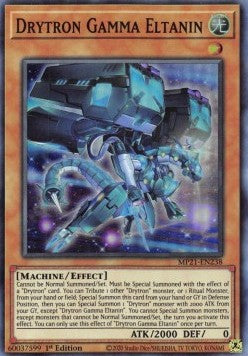 Drytron Gamma Eltanin MP21-238 Super Rare Near Mint Deutsch 1. Auflage