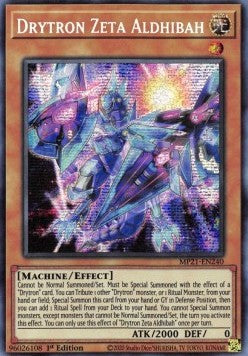 Drytron Zeta Aldhibah MP21-240 Secret Rare Near Mint Deutsch 1. Auflage