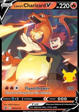 Lance's Charizard V SWSH-133 Promo Near Mint Englisch