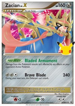 Zacian LV.X SWSH-135 Promo Good Englisch