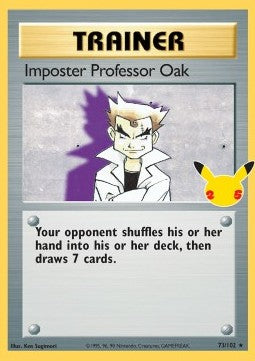 Imposter Professor Oak CEL-BS 73 Rare Excellent Englisch