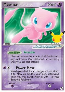 Mew ex CEL-LM 88 Ultra Rare Excellent Englisch