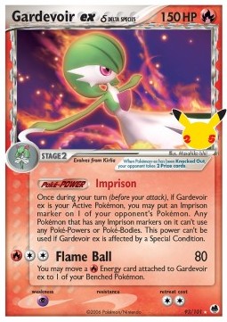 Gardevoir ex δ Delta Species CEL-DF 93 Ultra Rare Near Mint Englisch