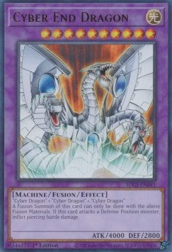Cyber End-Drache SDCS-041 Ultra Rare Good Deutsch 1. Auflage