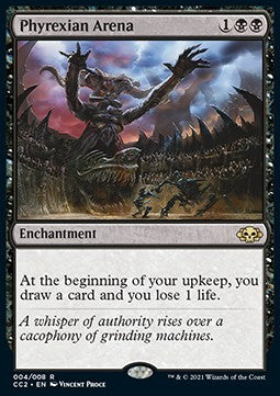 Phyrexian Arena CC2-4 Rare Near Mint Englisch