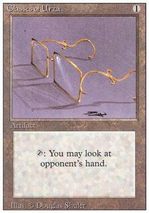 Glasses of Urza 3ED- Uncommon Poor Englisch