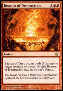 Beacon of Destruction 5DN-61 Rare Excellent Englisch