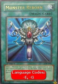 Wiedergeburt (V.1) LOB-096 Ultra Rare Good Deutsch