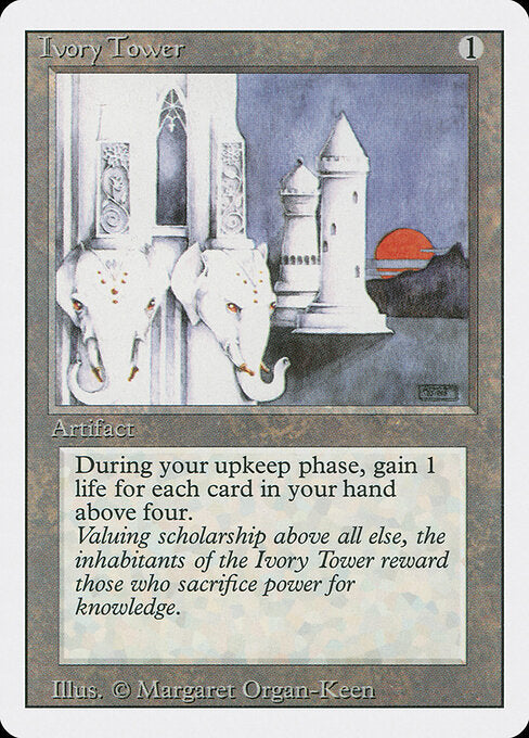 Ivory Tower 3ED- Rare Played Englisch