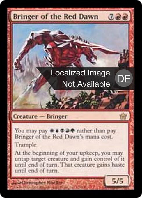 Bringer des Roten Morgens 5DN-62 Rare Excellent Deutsch