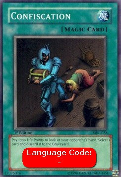 Confiscation MRL-038 Super Rare Played Englisch