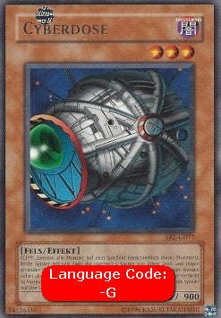 Cyberdose (V.1) SRL-077 Rare Light Played Deutsch