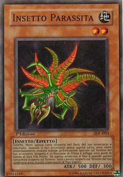 Parasite Paracide SDF-003 Super Rare Played Italienisch